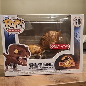 Funko Pop! Movies Atrociraptor (Panthera) Vinyl Figure - Brown